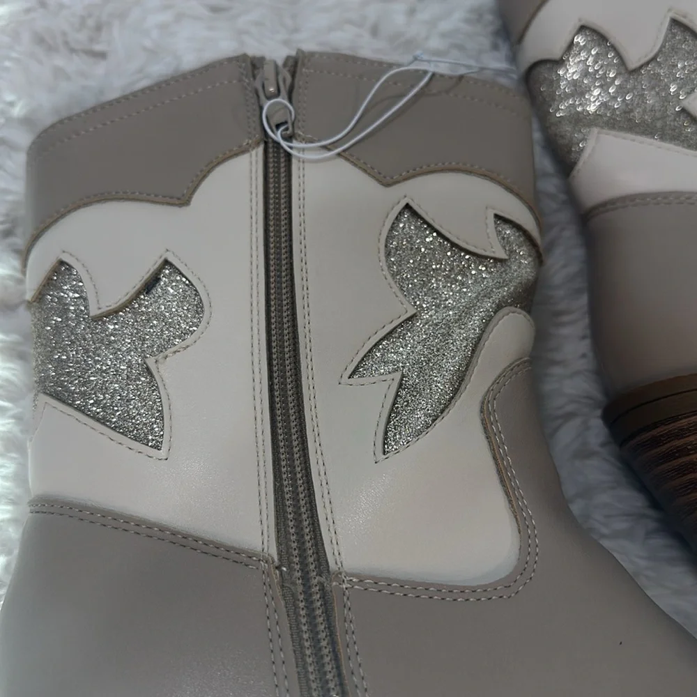 Jessica Simpson Girls Cowgirls Glitter Boots